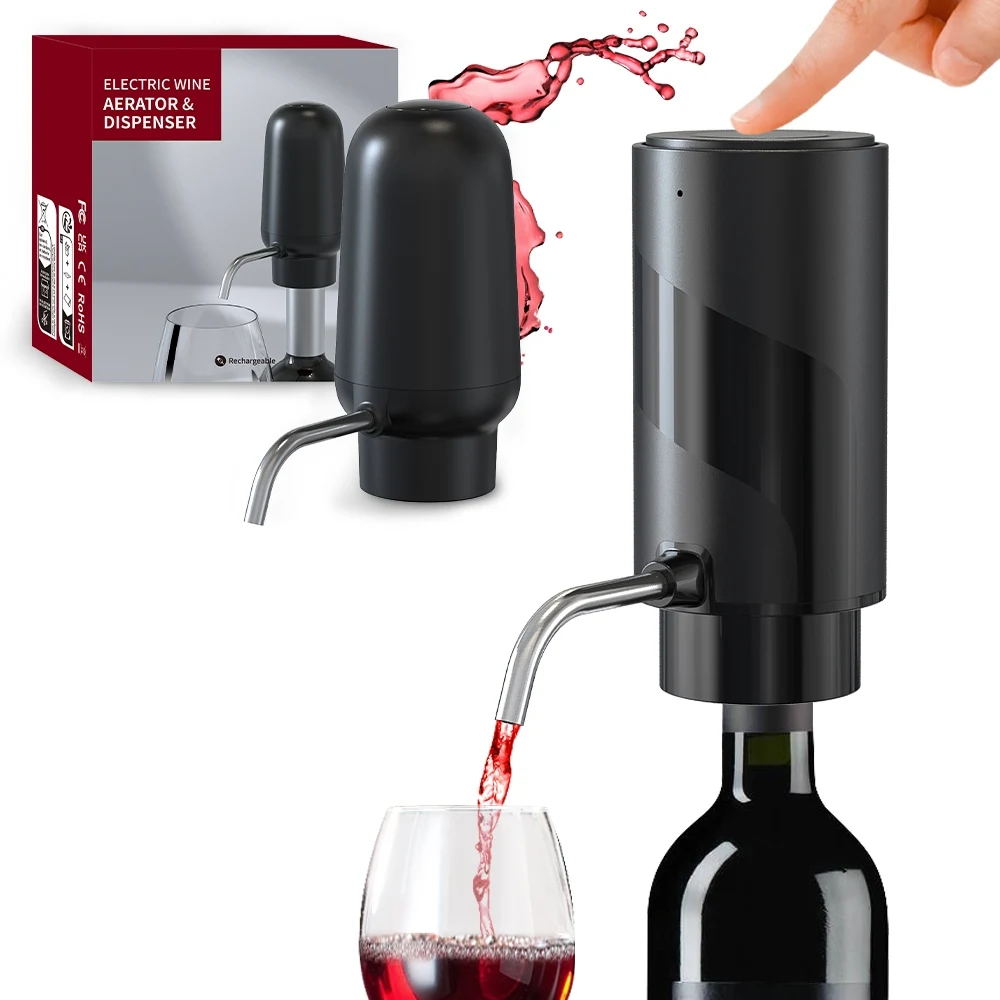 Decanter Aerator Set - Dispenser Aerator anggur otomatis, aksesori anggur