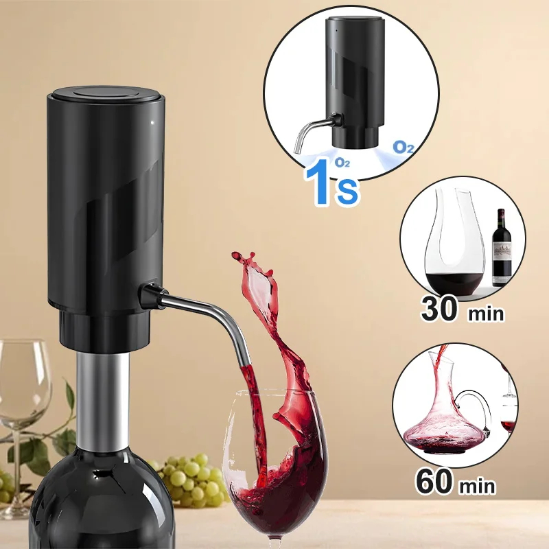 Wine Beer Liquor - Dispenser Aerator Anggur Cerdas Isi Ulang