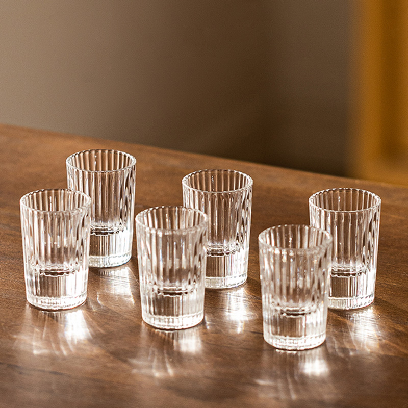 Wine Beer Liquor - 6 buah Set 20ml gelas anggur