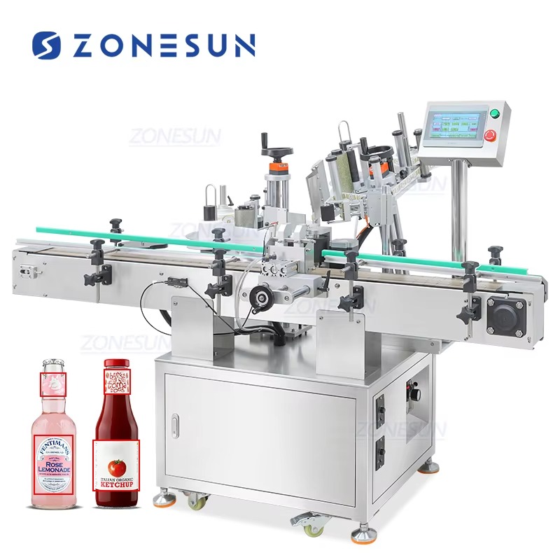 Wine Beer Combination - Mesin Pelabel Botol Bundar Otomatis ZS-TB822R