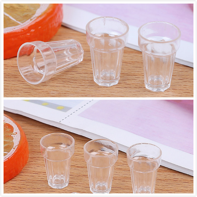 Wine Beer Glass Set - 4 Buah/Set Model Gelas Rumah Transparan