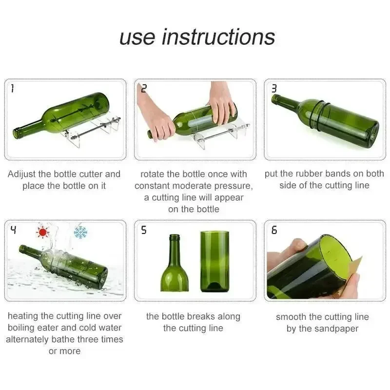 Alat Pemotong Botol Kaca Baru, - Beer Wine Kit ulasan dan harga