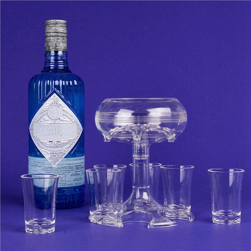 DTEN-2 Set 6 Gelas Shot Dispen - Wine Beer Glass Set ulasan dan harga