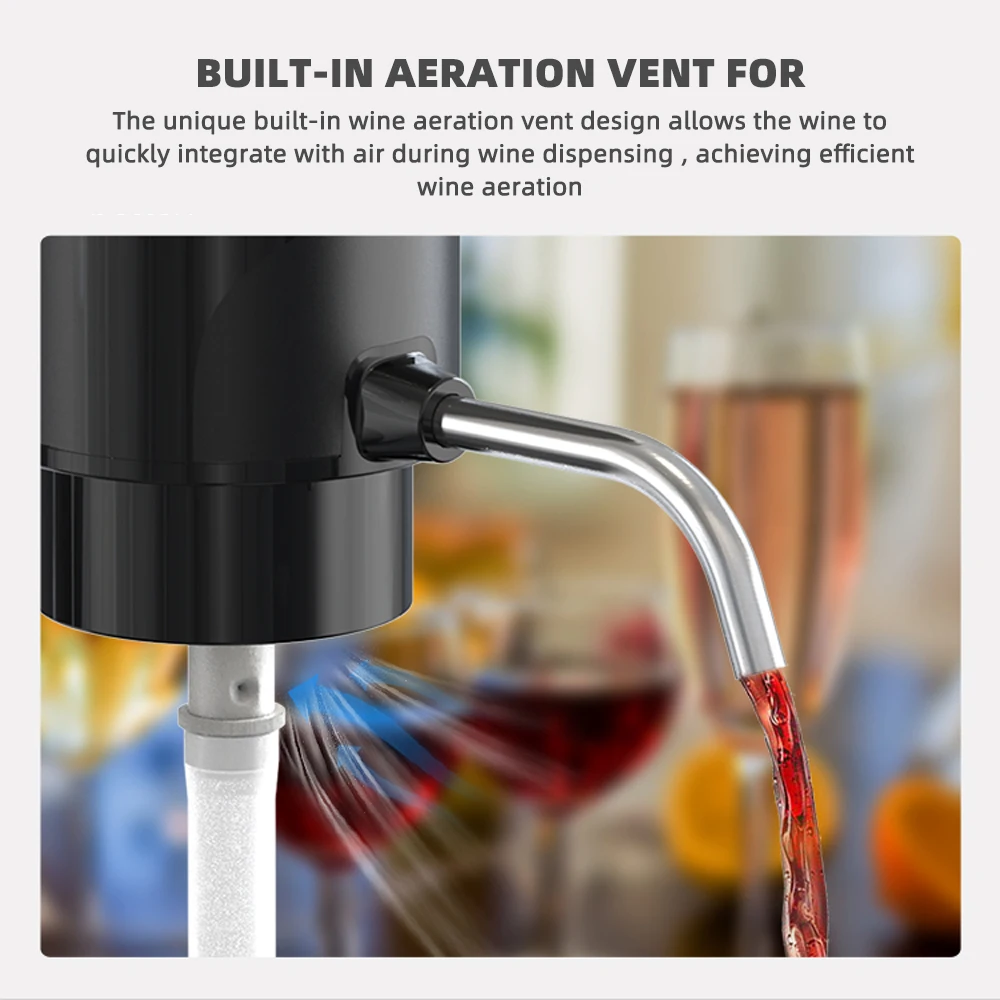 Dispenser Aerator anggur otoma - Decanter Aerator Set ulasan dan harga