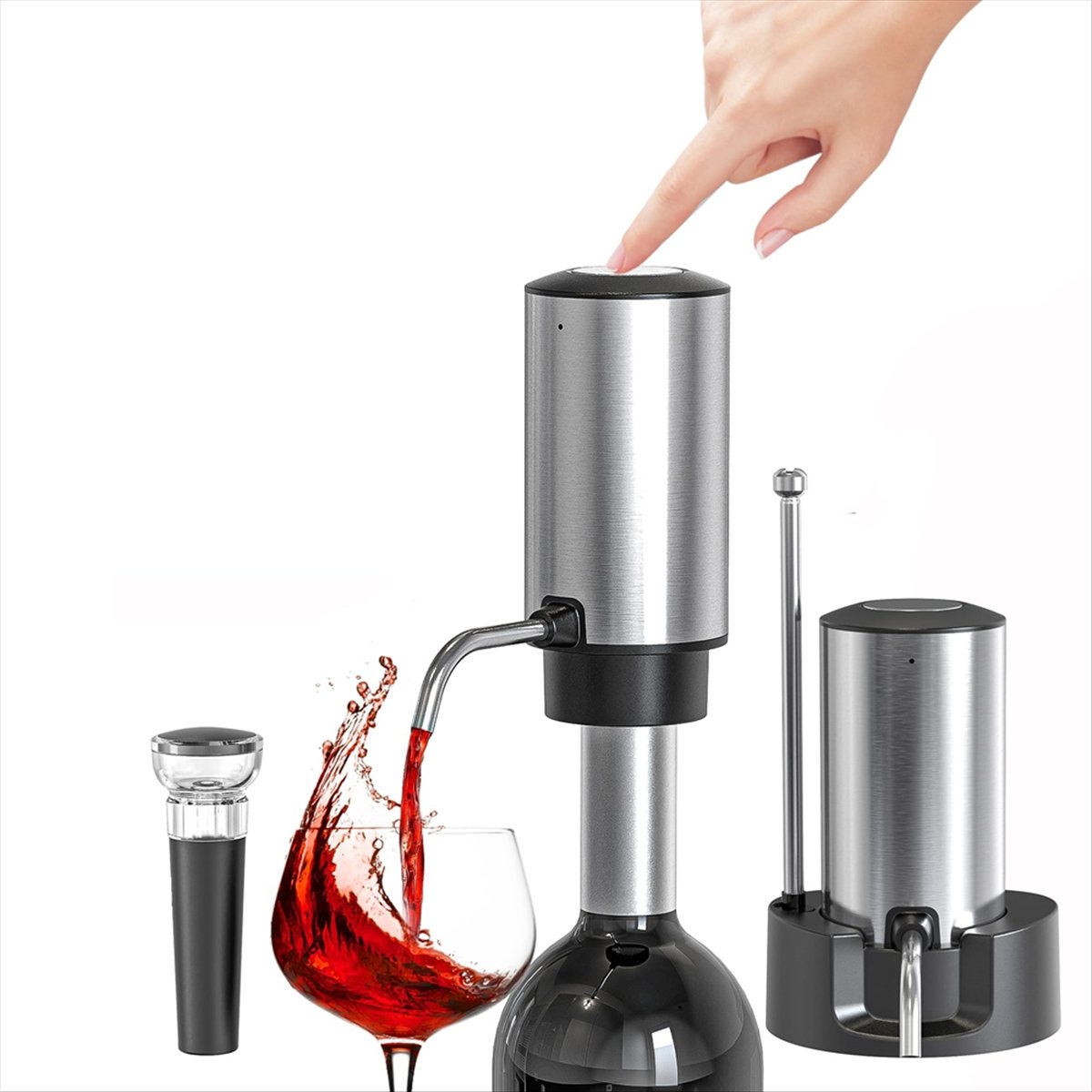Set Aerator Anggur Elektrik ET - Decanter Aerator Set ulasan dan harga