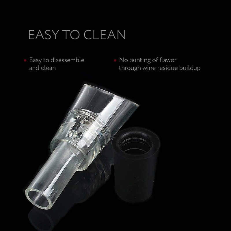 Aerator anggur penuang botol m - Wine Beer Liquor ulasan dan harga