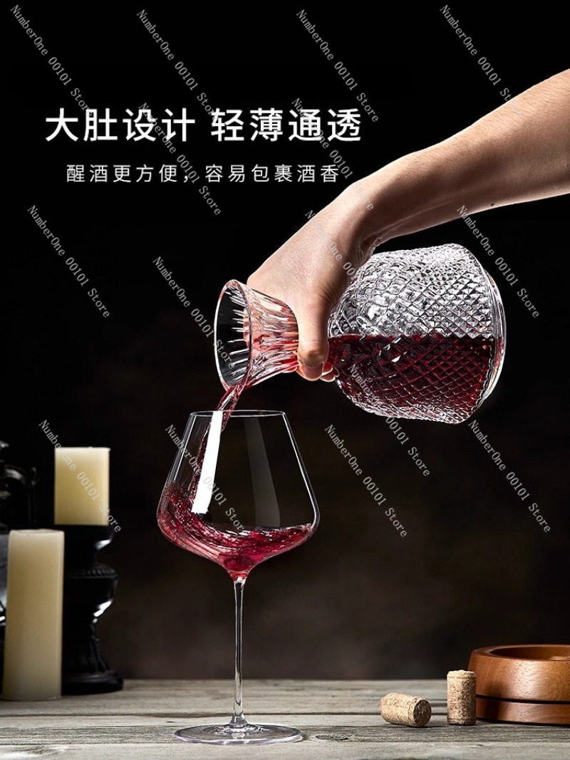Decanter Anggur Mewah Berputar - Decanter Aerator Set ulasan dan harga
