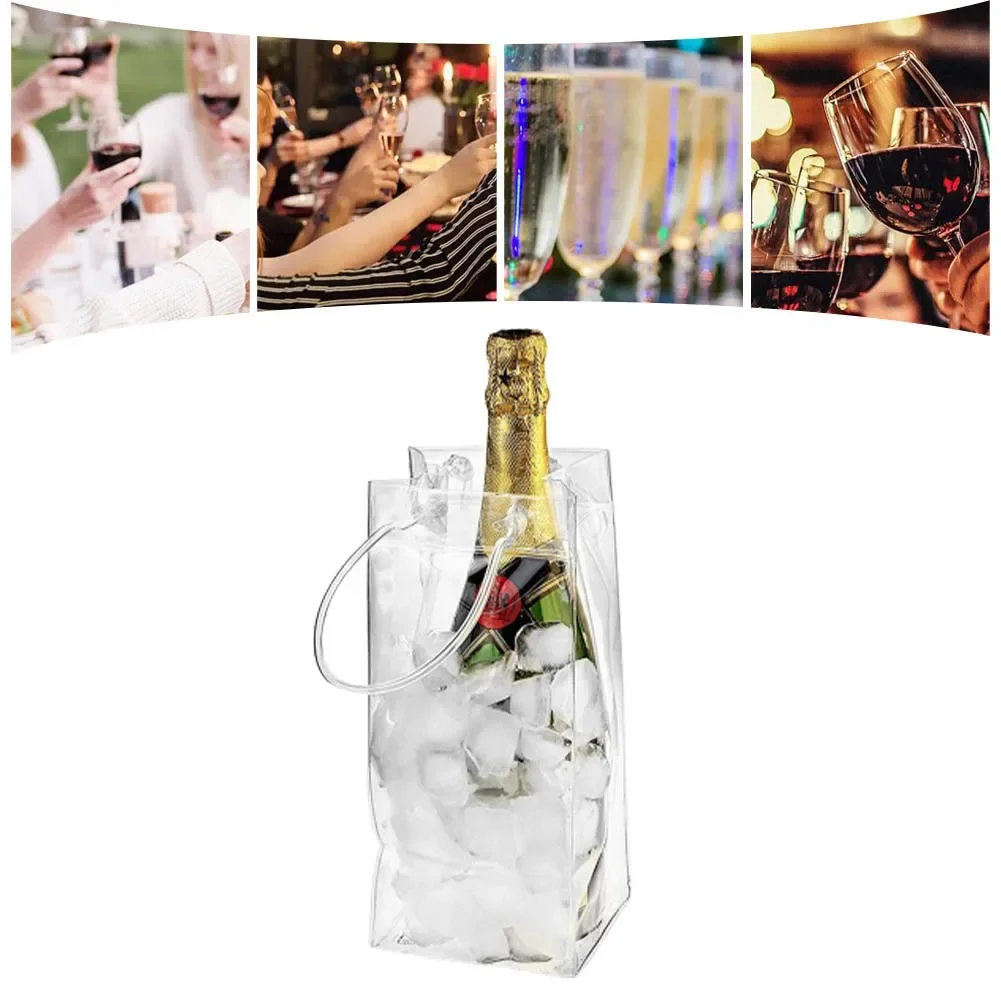 Kantong Es PVC Anti Bocor, Tas - Wine Beer Liquor ulasan dan harga