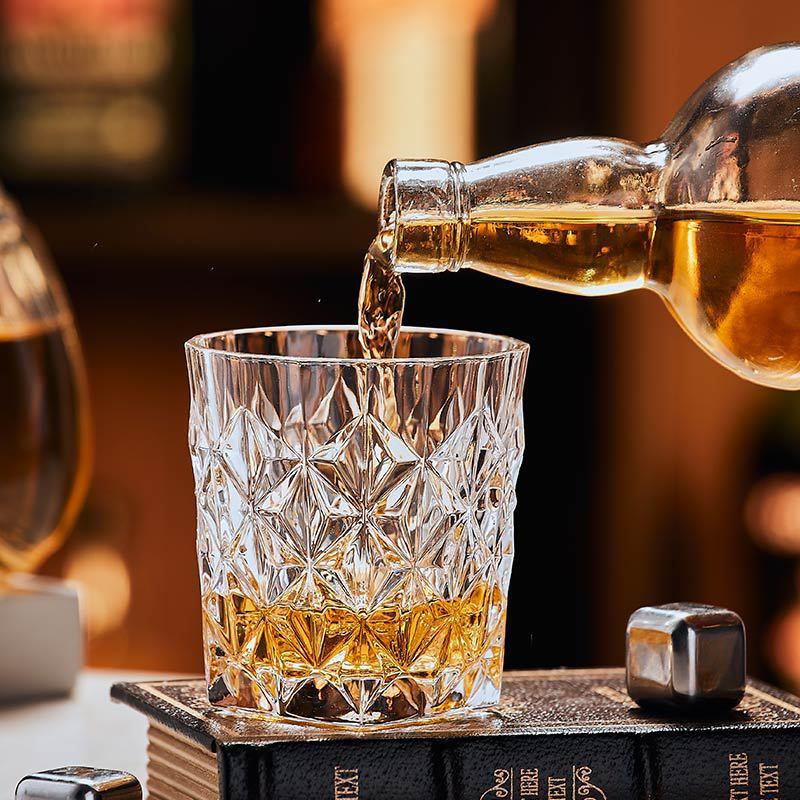 Gelas Wiski Ukiran Retro untuk - Wine Beer Glass Set ulasan dan harga