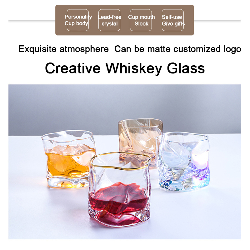 (Dapat diukir logo) Gelas wisk - Wine Beer Logo ulasan dan harga