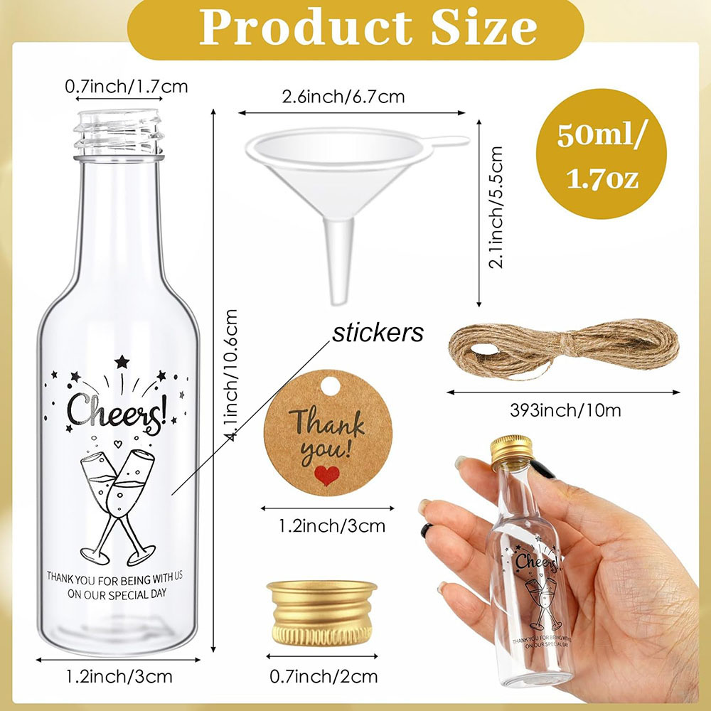 50 Botol Minuman Keras Mini, B - Wine Beer Liquor ulasan dan harga
