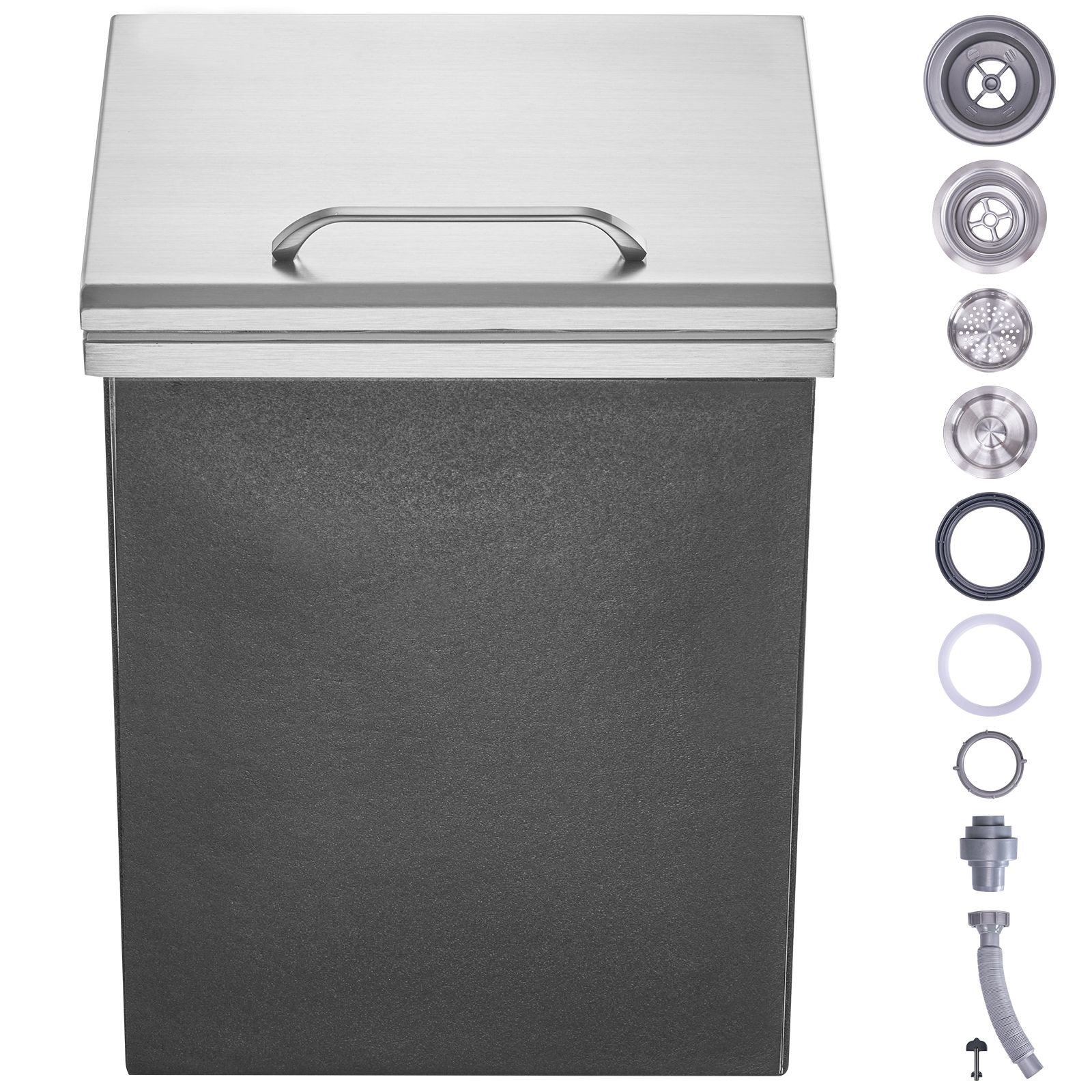 Kotak Es Stainless Steel, 14