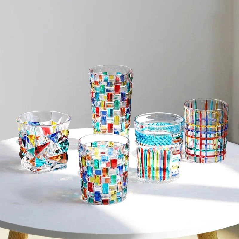 Gelas Kristal Wiski Warna-warn - Wine Beer Tasting ulasan dan harga