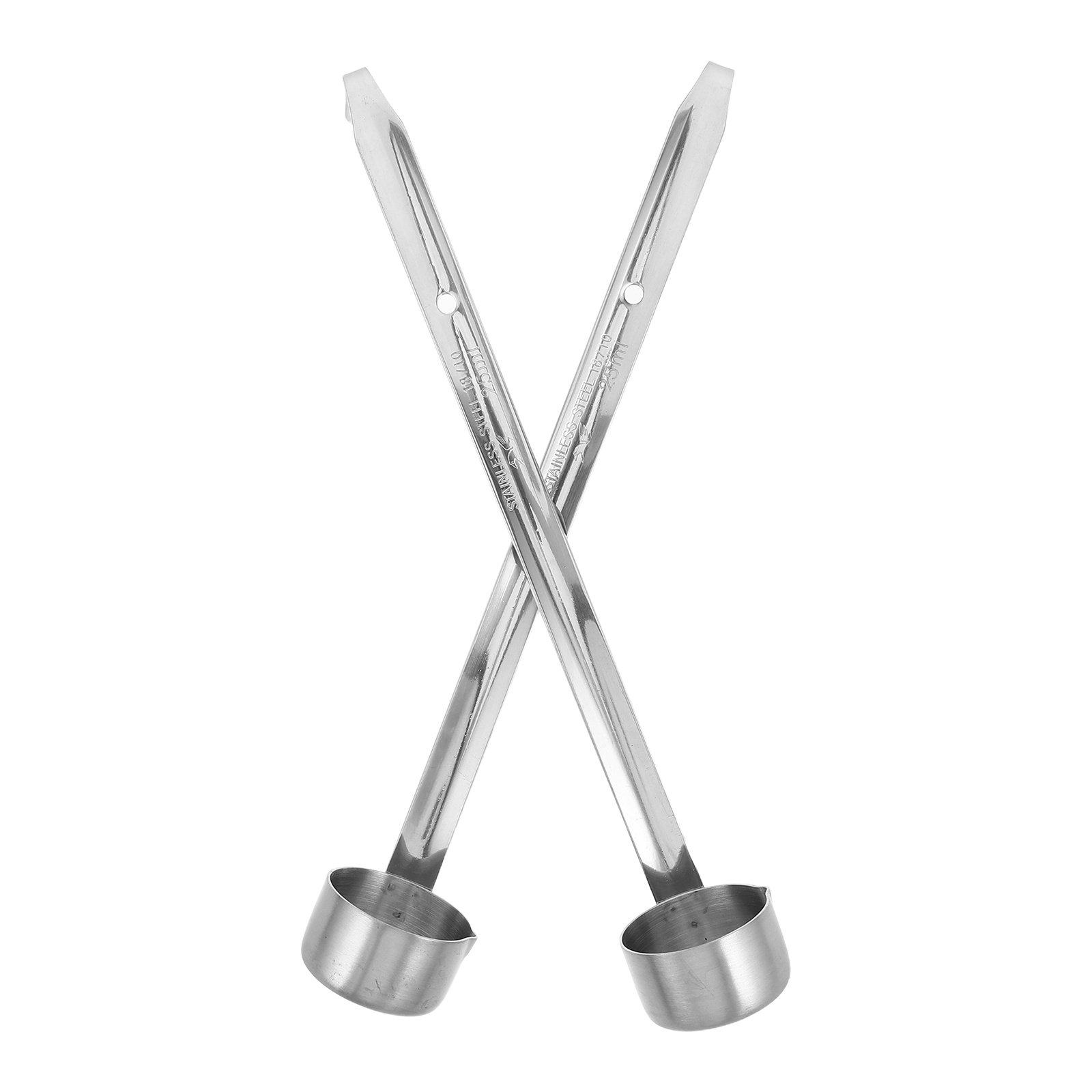 2Pcs Sendok Anggur Stainless S - Wine Beer Mix ulasan dan harga
