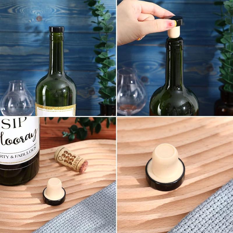 10 buah penutup botol anggur b - Wine Beer Tasting ulasan dan harga
