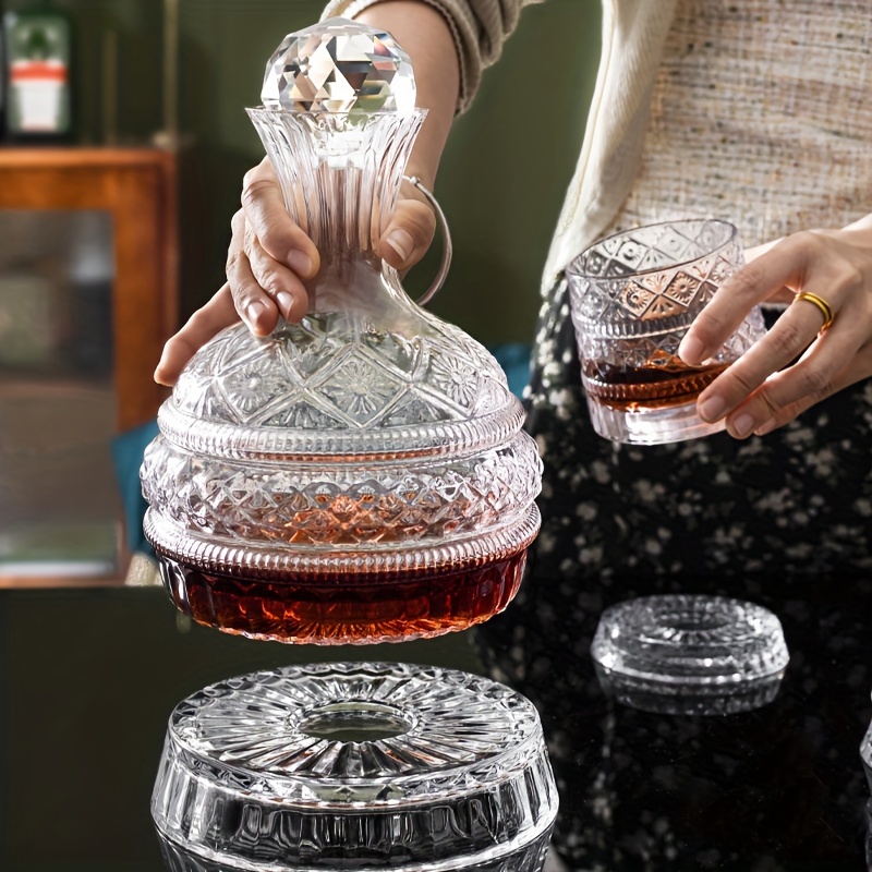 Botol Anggur Kristal Set Botol - Decanter Aerator Set ulasan dan harga