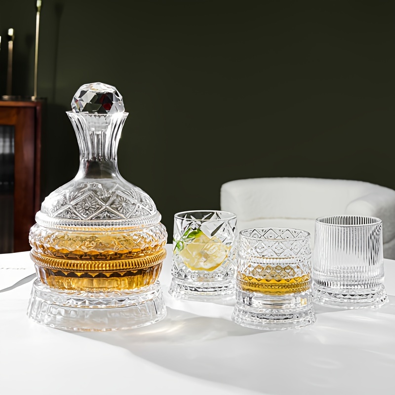 Botol Anggur Kristal Set Botol - Decanter Aerator Set ulasan dan harga