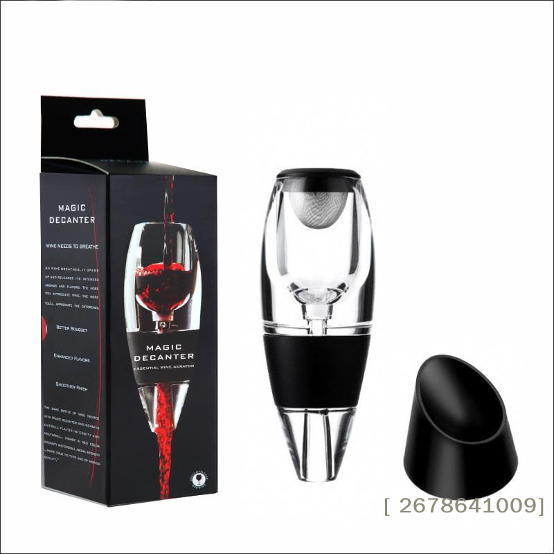 ⚑ 1 Set Dispenser Aerator Wine - Decanter Aerator Set ulasan dan harga
