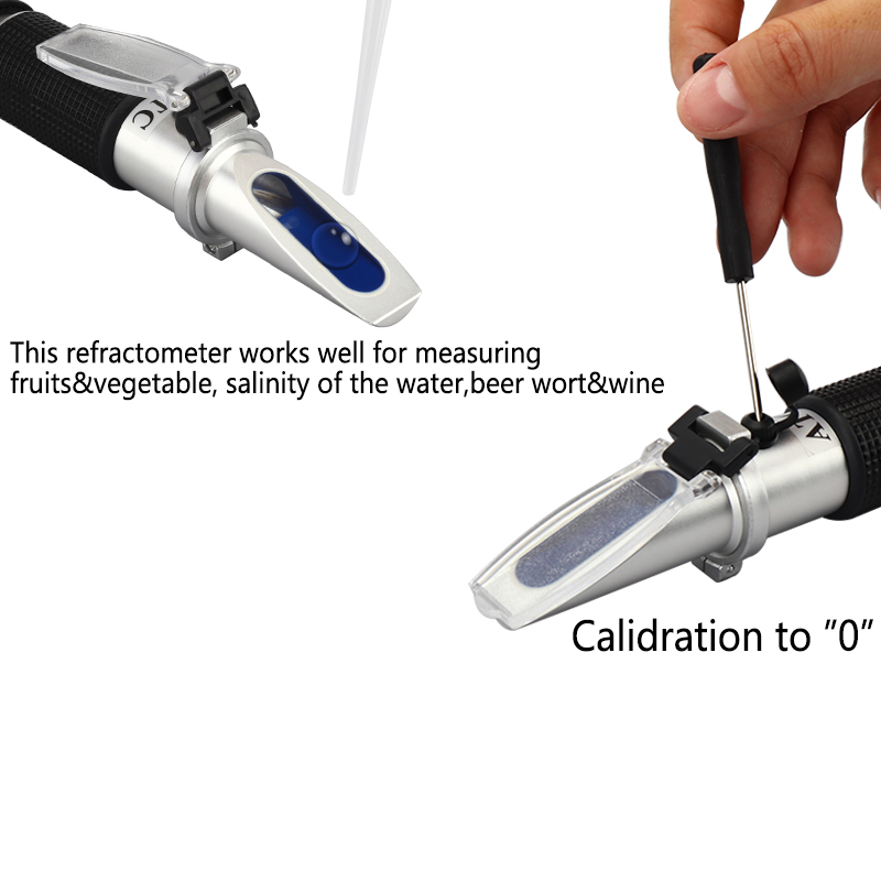 Hand-Held Refractometer Single - Wine Beer Liquor ulasan dan harga