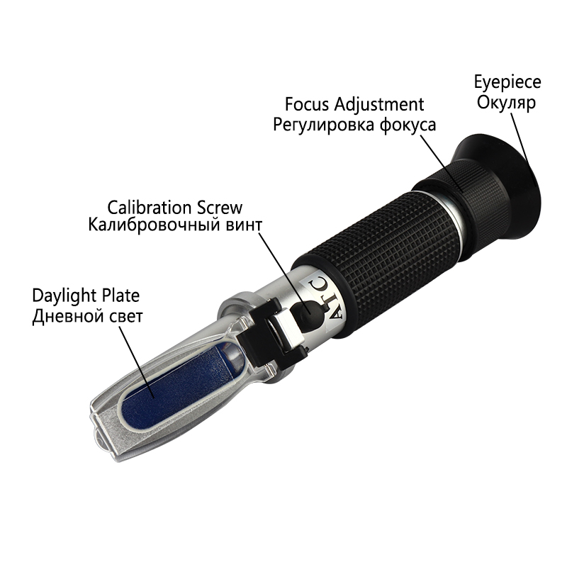 Hand-Held Refractometer Single - Wine Beer Liquor ulasan dan harga