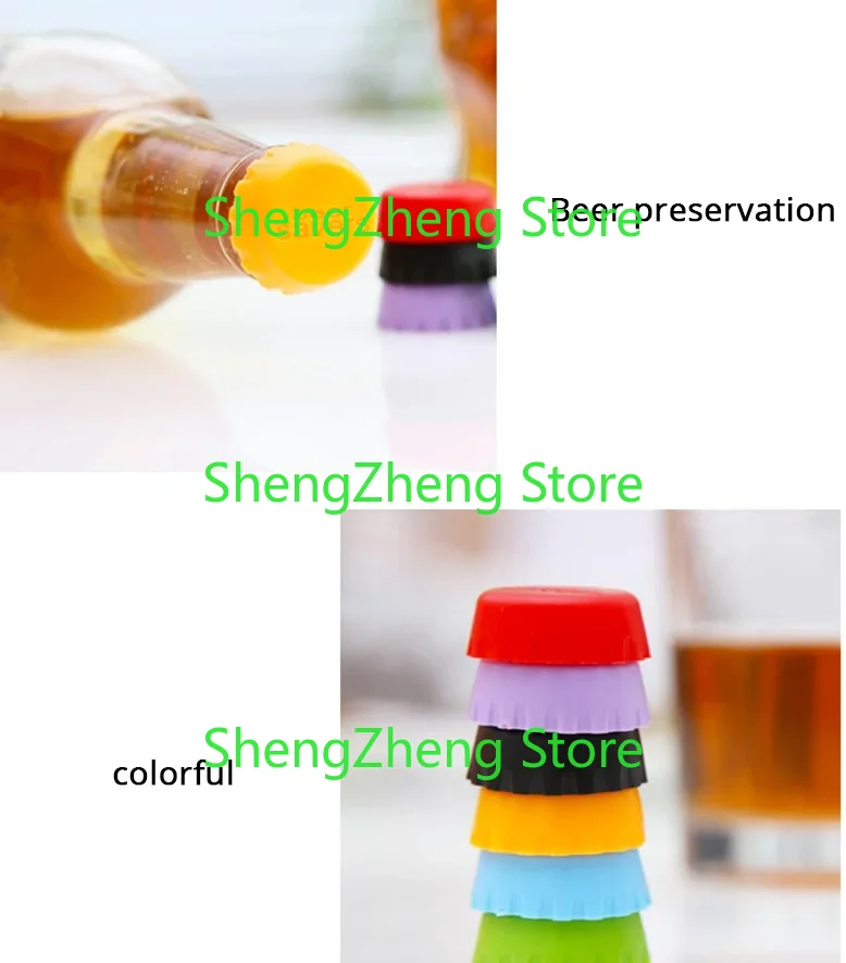 42 Buah Tutup Botol Bir Siliko - Wine Beer Mix ulasan dan harga
