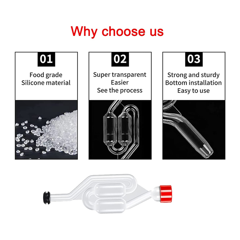 ABRU-Brew Airlock Kit, 18 Airl - Beer Wine Kit ulasan dan harga
