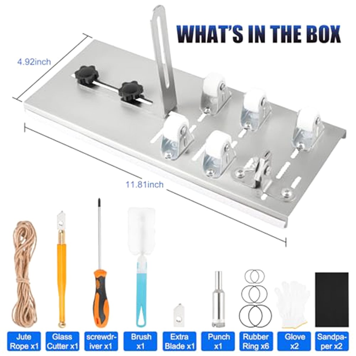 16 PCS Kit Pemotong Botol Kaca - Beer Wine Kit ulasan dan harga